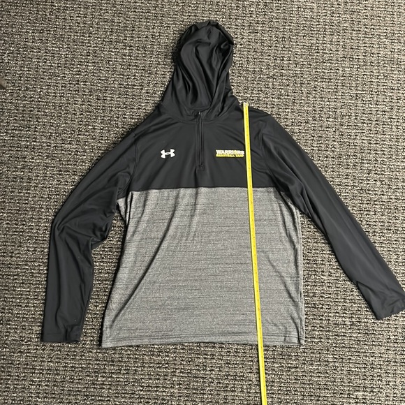 💥Under Armour Men’s Size L | Golden State Warriors “Camps” Quarter Zip Jacket💥 - Picture 6 of 8